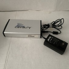Cavalry CAUM3701T0 1TB USB 2.0 External Hard Drive With Power Cord AC Adapter