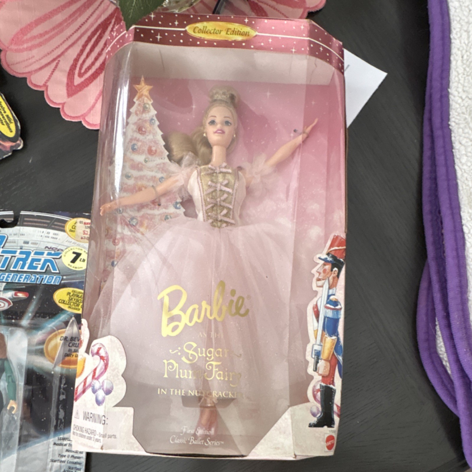 Mattel Barbie Sugar Plum Fairy Collector Edition Doll The Nutcracker 12in 1996