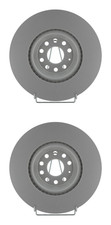 2x FERODO 340mm BREMSSCHEIBEN BELÜFTET VORNE passend für AUDI A3 Q2 Q3 TT CUPRA 