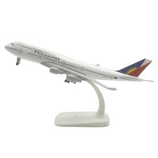 Diecast Alloy 1/350 Philippine Air Airlines B747 Airplane Model Plane Toy Gifts