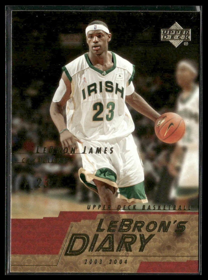 2003-04 Upper Deck #LJ1 LeBron James LeBron's Diary