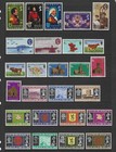 GUERNSEY 1969 - 1975 COMPLETE RUN COMMEMS & DEFINS MINT NEVER HINGED EX M/SHEET