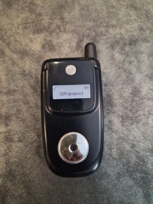 Motorola V220 Klapphandy Schwarz Handy Ohne Simlock