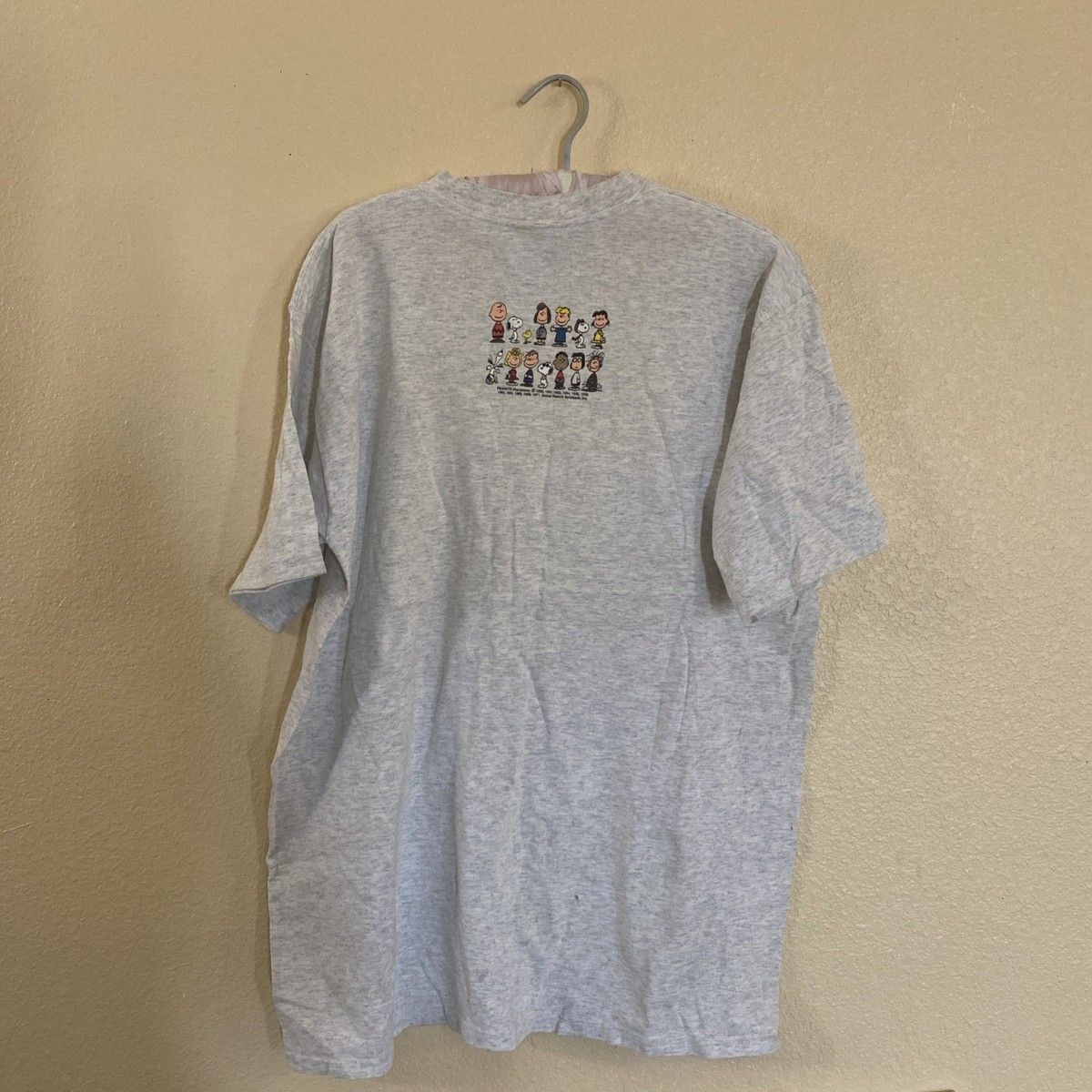 トップス PEANUTS ORIGINAL GRUNGE GREY XL 5430 PEANUTS ORIGINAL GRUNGE GREY XL 5430 | greatLAn