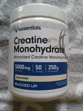 Bucked Up Pure Micronized Creatine Monohydrate - 50 Servings - 04/26