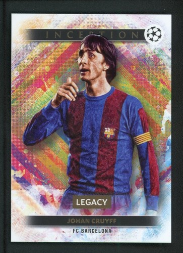 Johan Cruyff #86 — 2024 Topps Inception UEFA soccer card