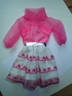 Vintage Barbie Doll Happy Go Pink Party Dress