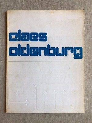 SIGNED CLAES OLDENBURG / WIM CROUWEL / STEDELIJK MUSEUM / 1970