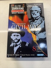 ELITE COMMAND American Civil War 8 FIGURES Diecast Soldiers NIB