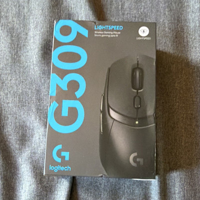 Logitech G309 LIGHTSPEED Wireless Gaming Mouse HERO 25K 25000 DPI Black