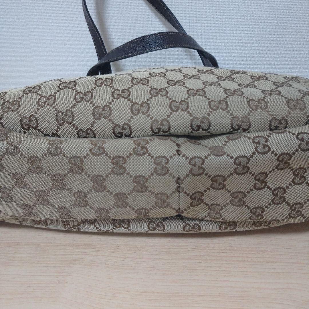 Gucci Beige Canvas Tote Bag with Storage Bag Excellent Condition thumbnail 14