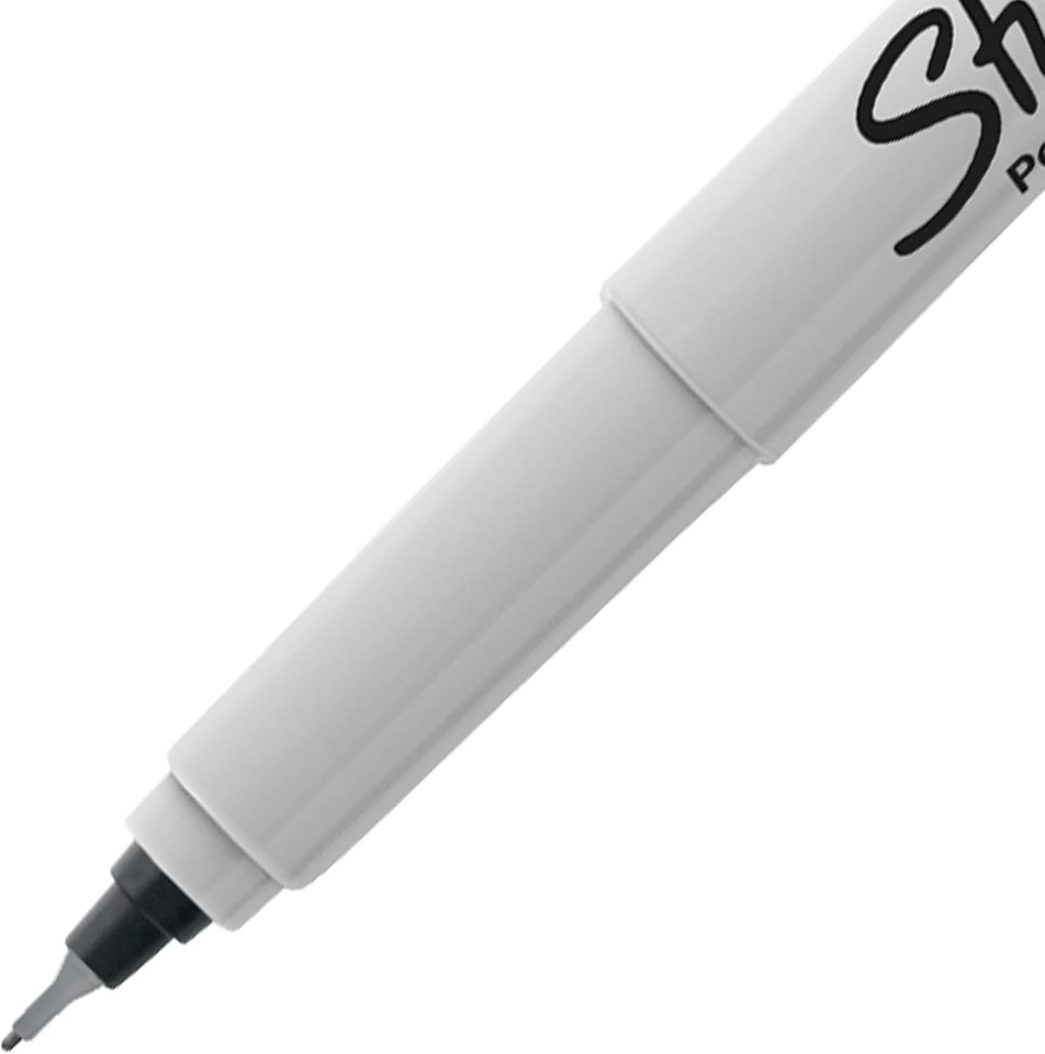 Sharpie Permanent Markers | Ultra Fine Point for Precise Marks | Black ...