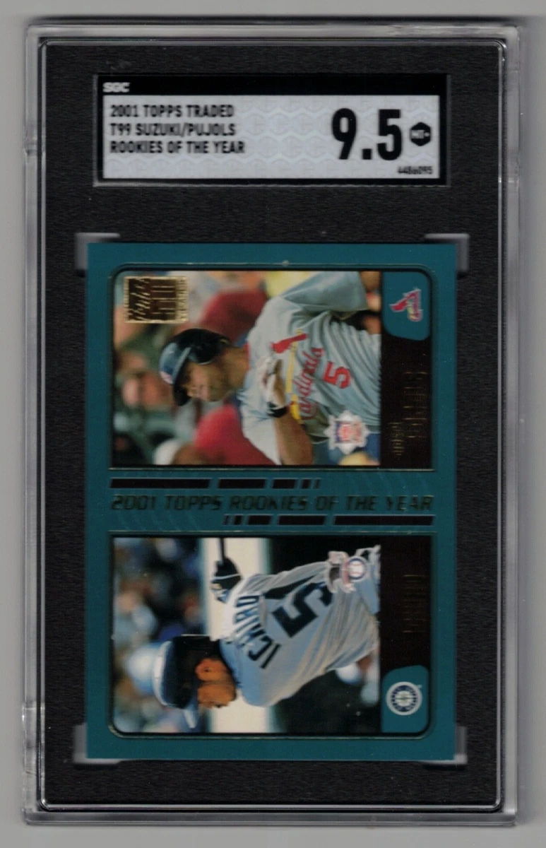 Topps Albert Pujols Grade 9.5 Baseball Sports Trading Cards