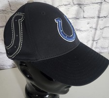 Reebok Indianapolis Colts Hat Blue Small Medium Fitted NFL OnField