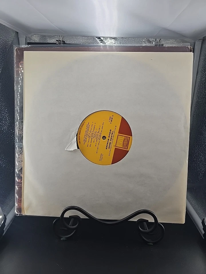 Stevie Wonder Talking Book LP Talma T319L Braille Version Hollywood Press VG+/VG - Image 4 of 4