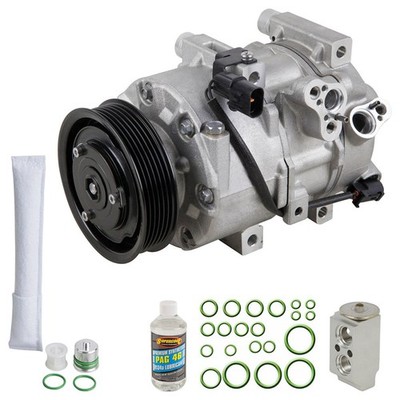 For Kia K900 2016 2017 OEM AC Compressor w/ A/C Repair Kit CSW
