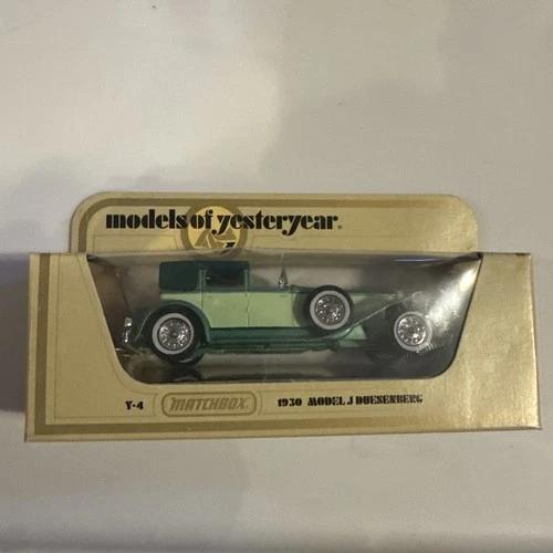 Vintage 1978 Matchbox Car Models of Yesteryear Y-4 1930 Model J Duesenberg 43:1