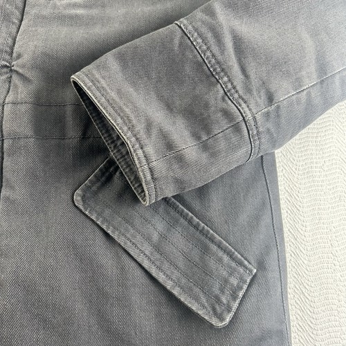 Altamont Canvas Uomo S Grunge Grigio Cialda Foderato Giacca Skater Hipster Felpa con Cappuccio - Foto 8 di 14