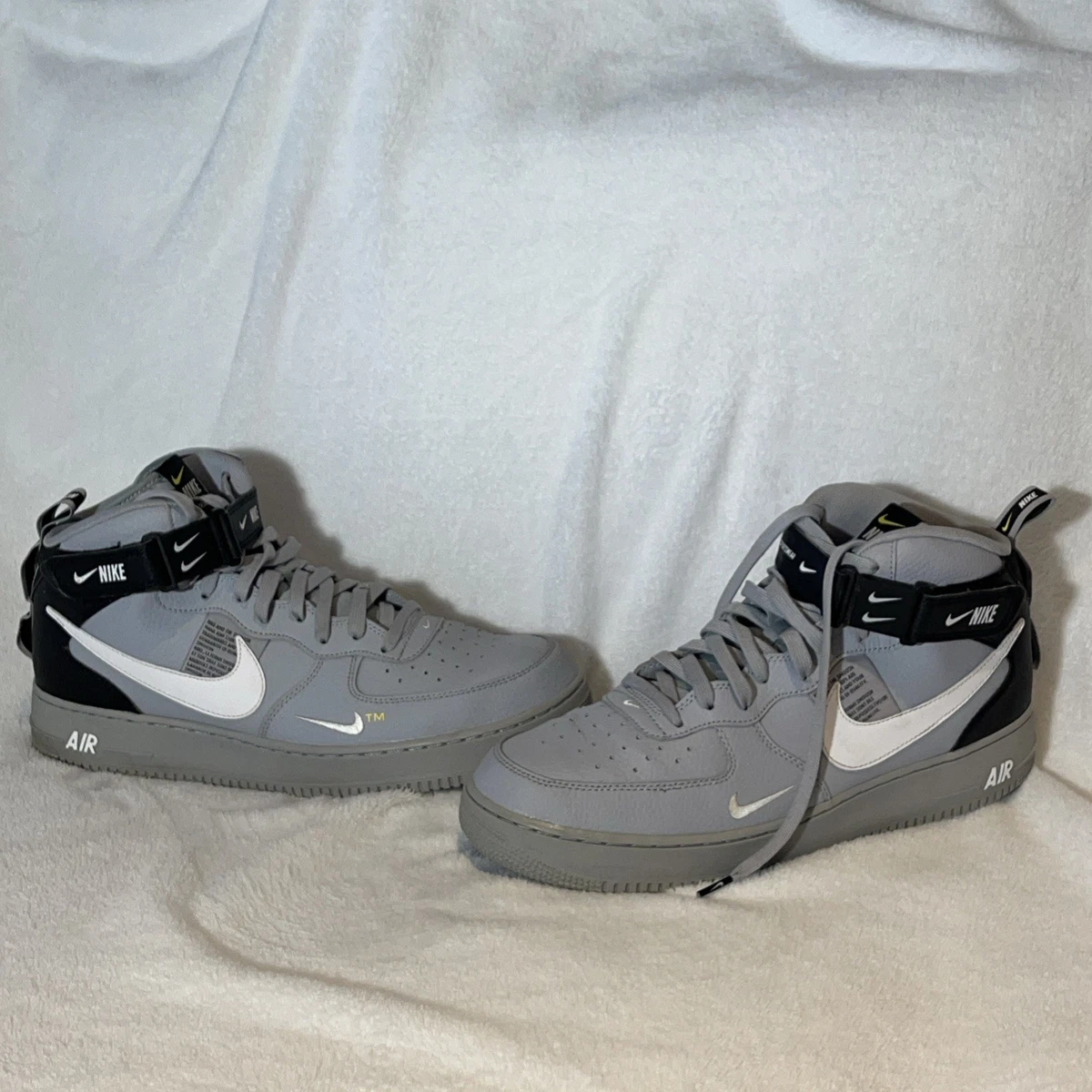 Nike Air Force 1 07 LV8 Mid Wolf Grey for Sale | Authenticity
