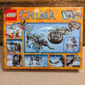 LEGO (Legends of Chima) Maula's Ice Mammoth Stomper, Set 70145, Complete w/box