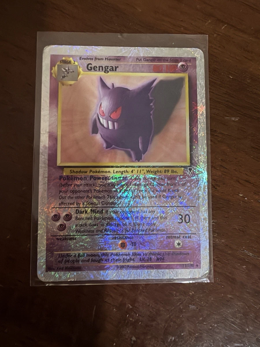 Gengar Pokémon TCG Legendary Collection Individual Collectible