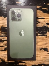 Apple iPhone 13 PRO Alpine Green 256GB Empty Box Only