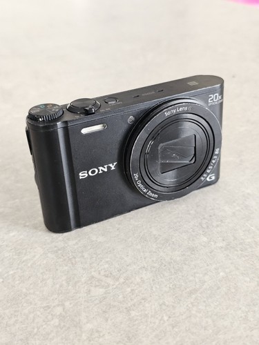 Étui Rigide Antichoc Pour Sony Cyber-shot DSC-WX350 - Housse De Protection Noire, Marque K-S-Trade