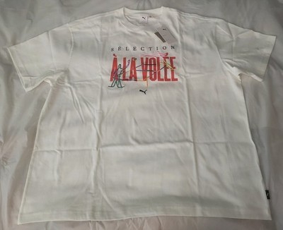 PUMA A La Volee Volleyball Selection Oversized Men's White T-Shirt Size 2XL NWT