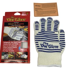1 - OVE GLOVE Oveglove Oven Kitchen Glove Mitt up to 540 Deg Washable JPN0501-24