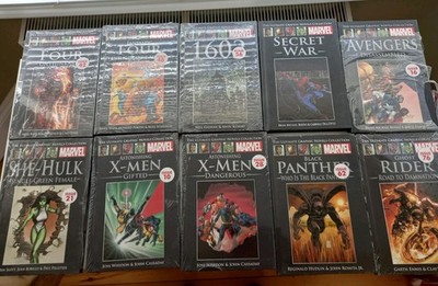 MARVEL ULTIMATE GRAPHIC NOVEL COLLECTION x10 -  # 70-79 see photos. New,sealed