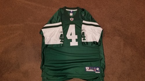 Camiseta deportiva de los New York Jets "Brett Favre #4" Reebok NFL para hombre talla XL💥💥 - Imagen 6 de 10