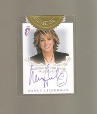 nancy lieberman 2007 wnba auto,,old dominion,76 olympics,,tv analyst,abc,espn,