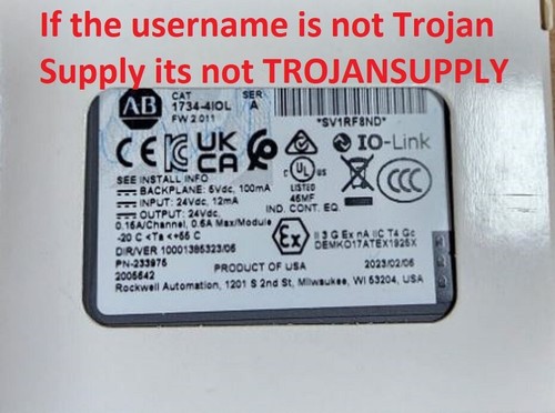 Surplus Allen-Bradley 1734-4IOL 2023 sigillato in fabbrica - Foto 1 di 3