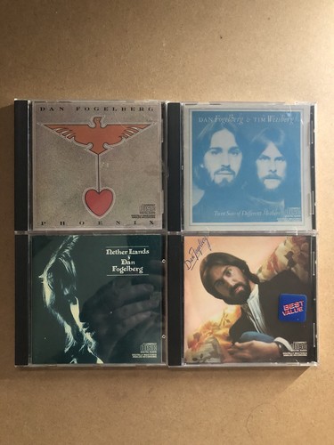 Dan Fogelberg 4 CD Lot Twin Sons of Different Mothers Phoenix Nether Lands