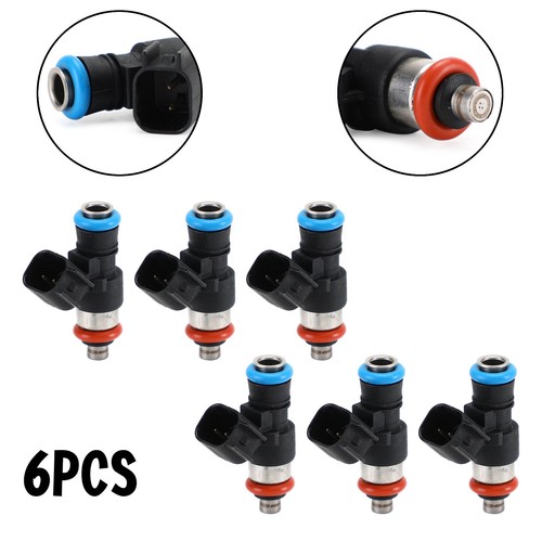 6PCS Fuel Injectors 0280158077 per Ford Fusion per Mazda 6 CX-9 2010-2011 Y1 H7