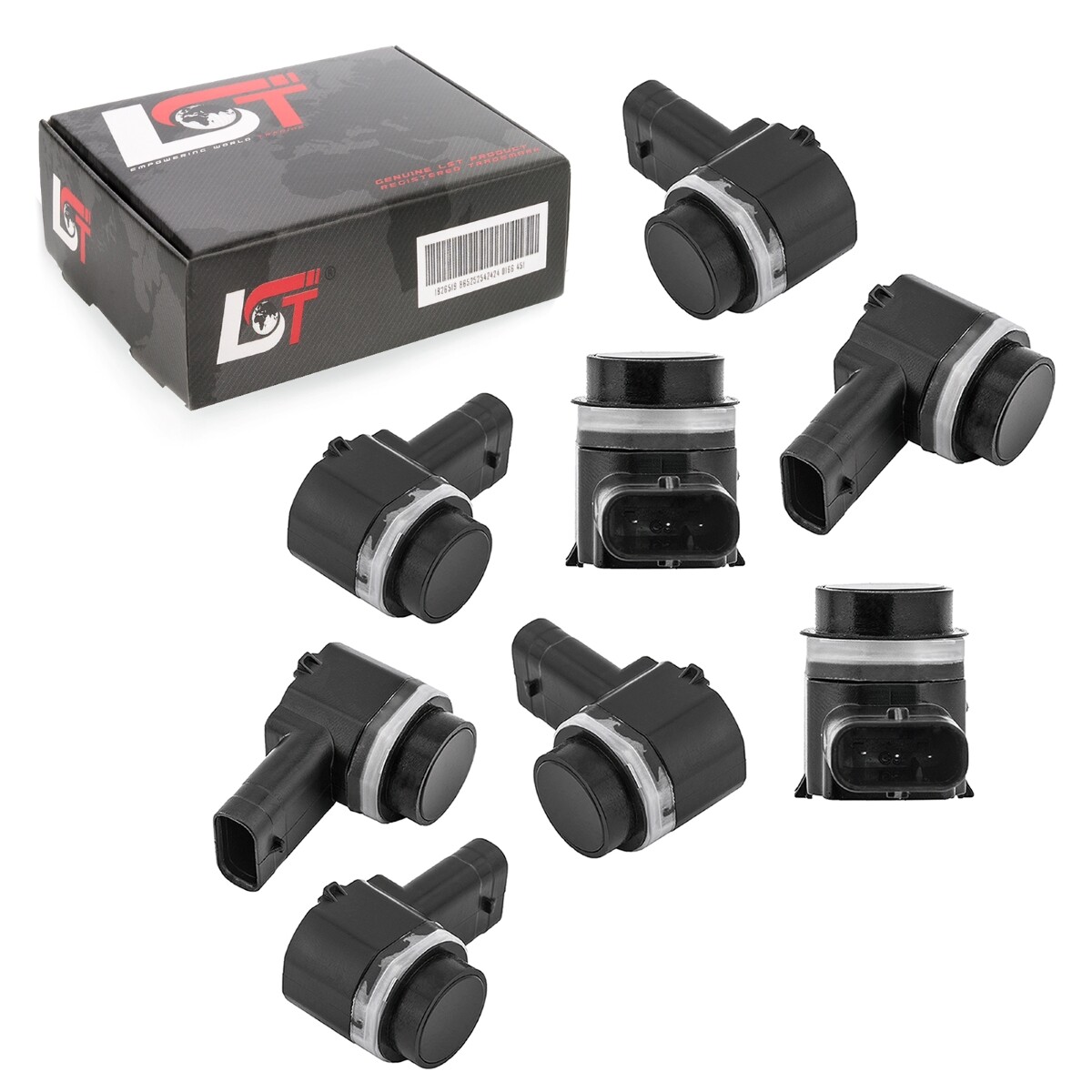 8X PDC Sensor Parking Aid Bumper Front Rear For FORD TRANSIT V363