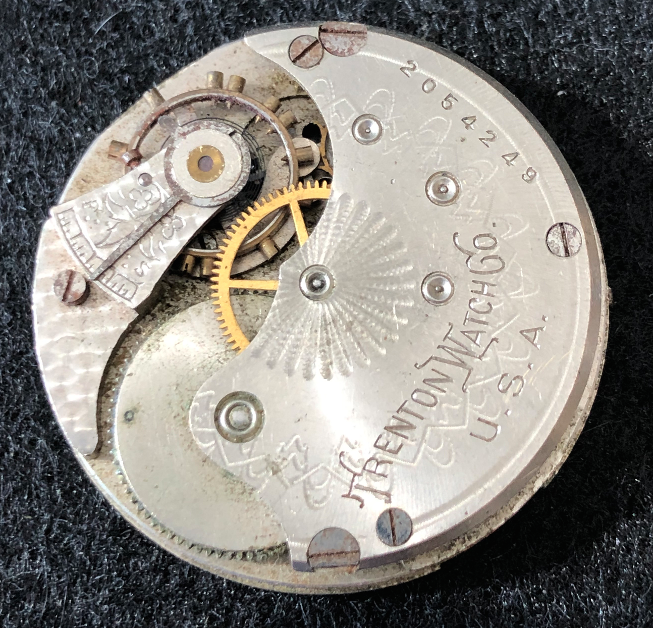 Trenton Watch Co. Grade 52 Pocket Watch image 1