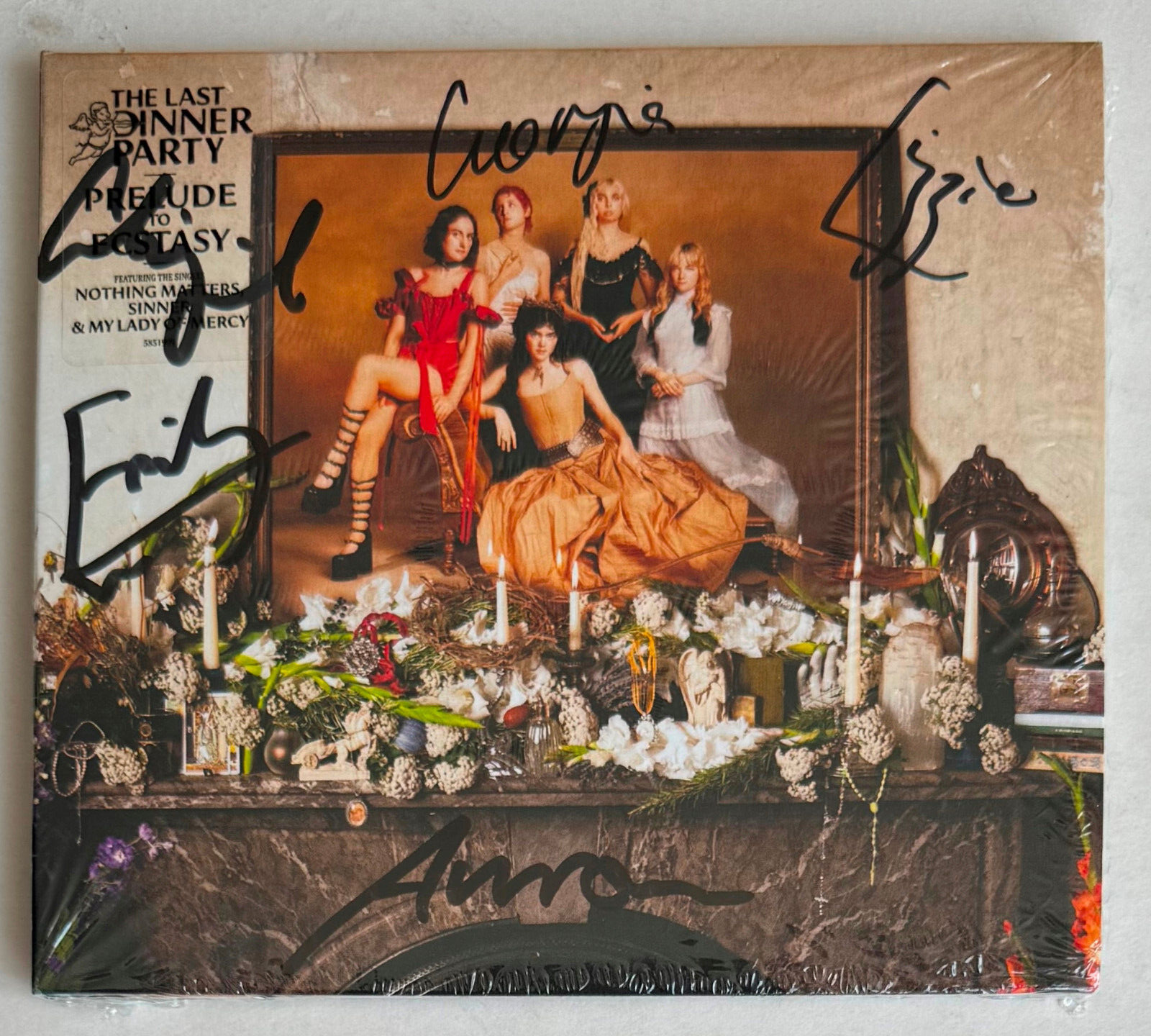 THE LAST DINNER PARTY * PRELUDE TO ECSTASY * LIMITED SIGNED 12 TRK CD * SEALED!