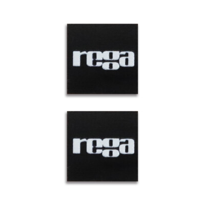 Rega Turntable Logo Badge For Dust Cover Metal 14mm(0.55'')X14mm(0.55'')