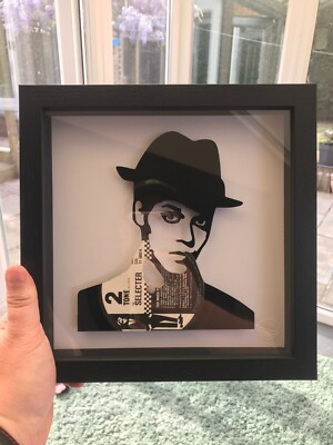 Pauline Black from The Selecter - Original Framed Vinyl Record Art 1980