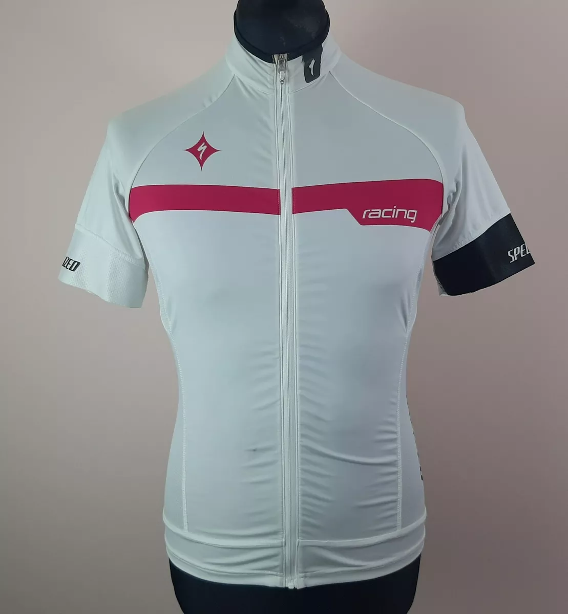Specialized SL PRO Cycling Jersey Men s Size L FORM FIT Deflect UV Full Zip