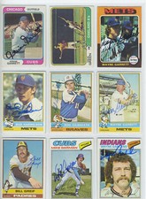 Wayne Garrett Autographed 1975 Topps Card # 111 New York Mets 3rd Base