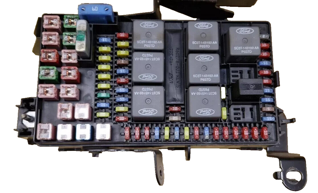 2005 ford f250 cigarette lighter fuse 2003 2004 Ford F250 F350 6.0 Diesel 6.0L Fuse Box 3C3T-14A067-EC