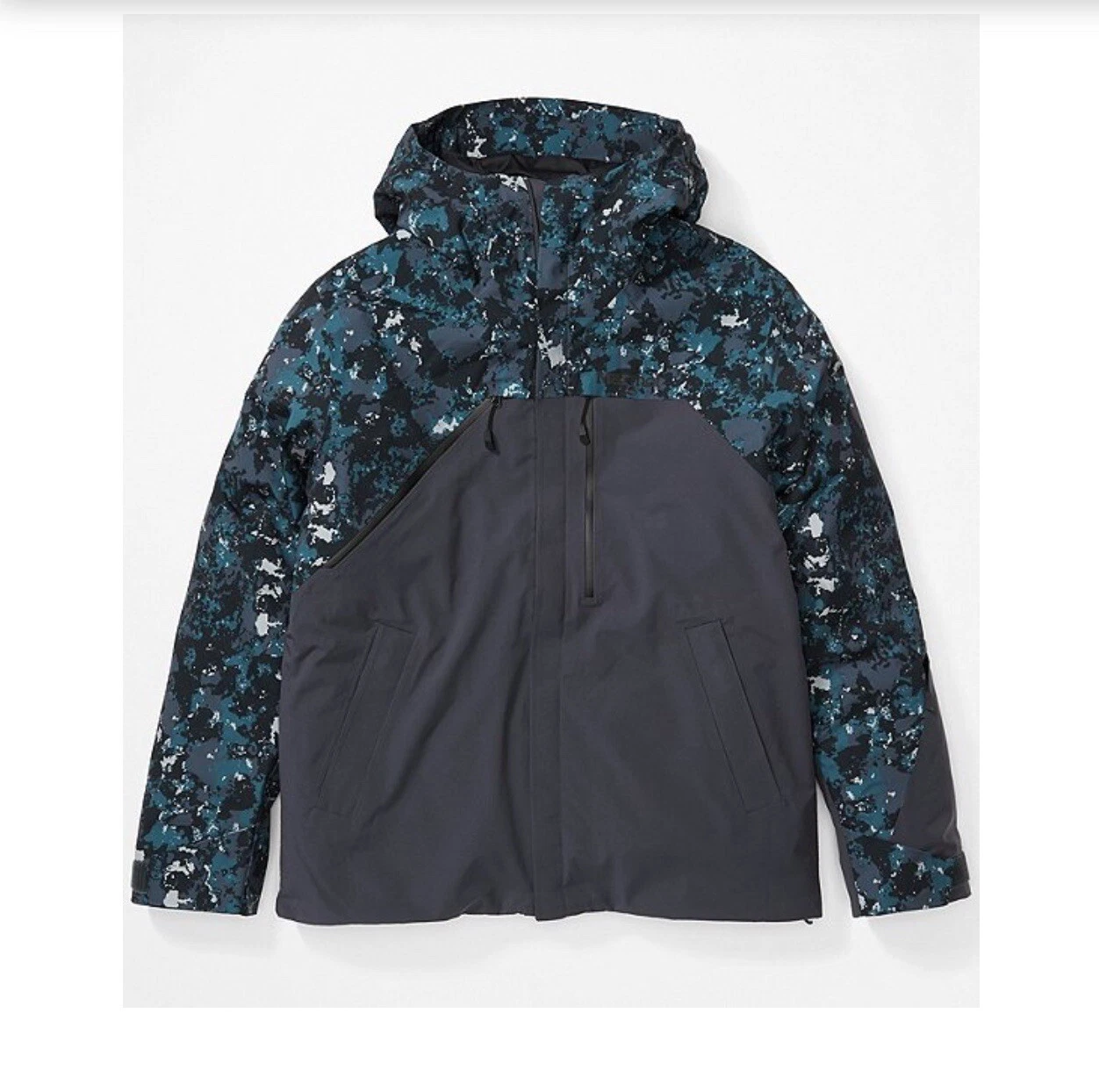 Marmot Camouflage Zip-Front Torgon Insulated Snow Ski Jacket $325 XL