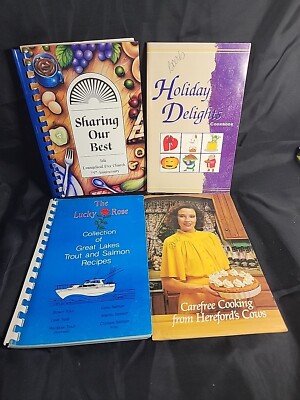 Carefree Cooking From Hereford's Class Plus 3 Others.    Used     TT