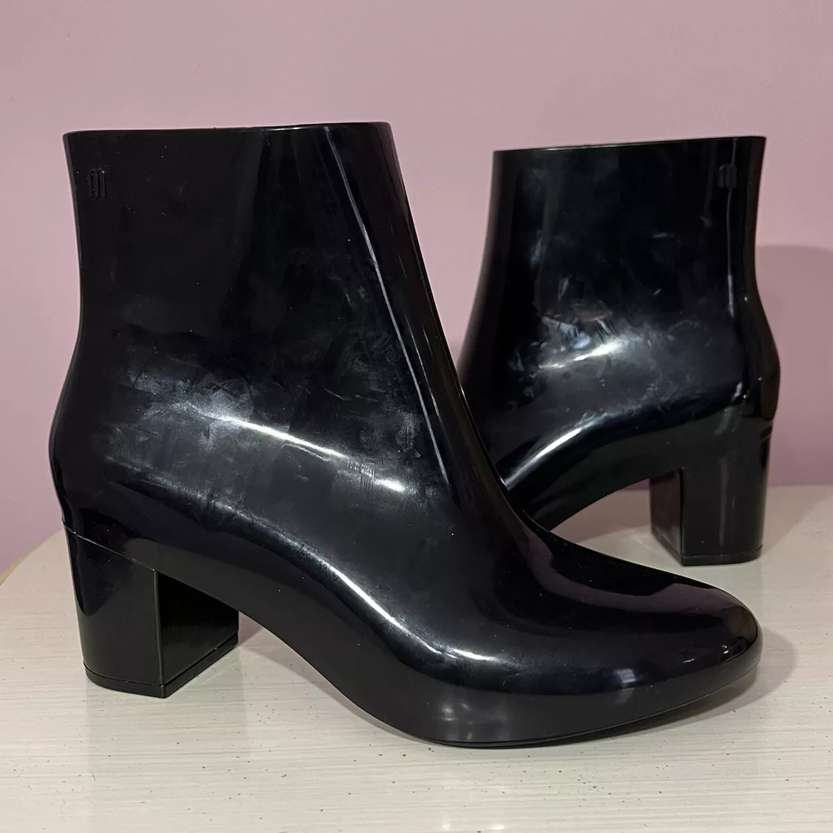 Ankle high rain boots deals