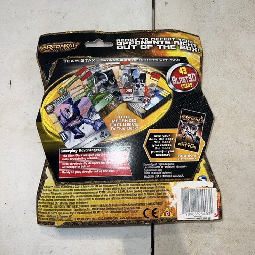 Redakai Conquer The Kairu - Stax Deck - 43 Blast 3D cards - New - Unopened - Picture 2 of 2