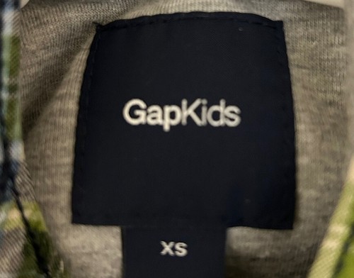 Gap Kids Hooded Plaid Lined Jacket size XS - Picture 3 of 3