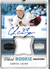 2014-15 SP Game Used Inked Rookie Sweaters #IRSCL Curtis Lazar   / 149