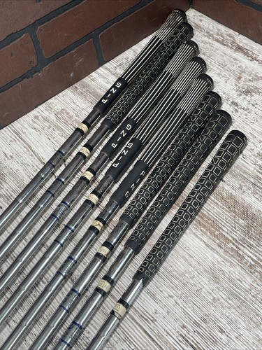 Ping Cat Eye Orange Dot Iron Golf Set 3,4,5,6,7,8,9,SW RH Steel Shaft PING Grips - Picture 9 of 17